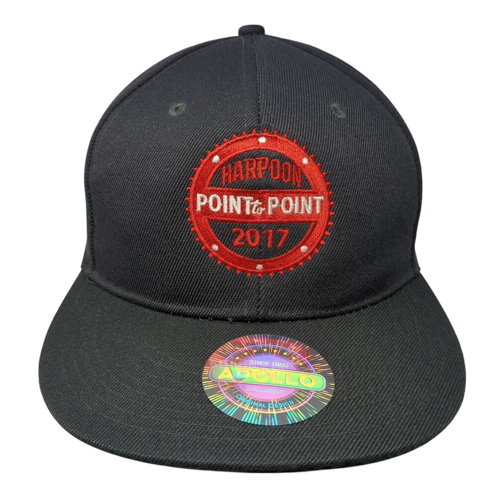 Harpoon Point To Point 2017 Snapback Cap Black One Size Adjustable Apollo USA